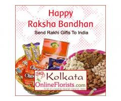 Rakhi Celebration with Special Rakhi Gifts to Kolkata Express Delivery Today
