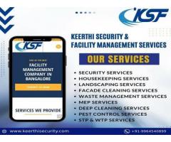 Best Facility Management Company in Bangalore - Keerthisecurity.com