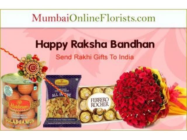Celebrate Rakshabandhan with Delicious Sweets N Rakhi to Mumbai