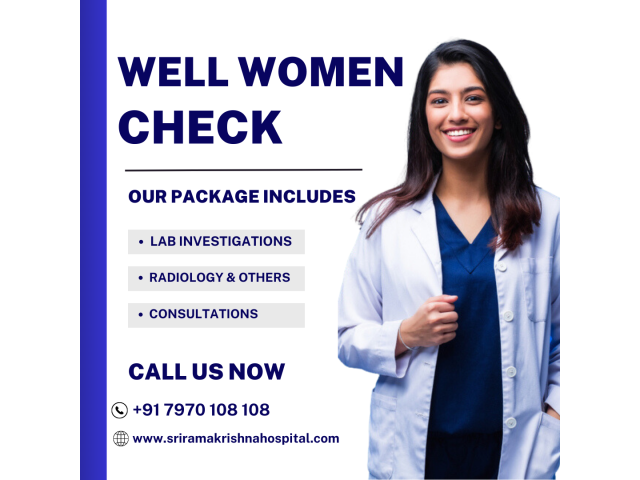 Women Medical Checkup  in Coimbatore - 1/1