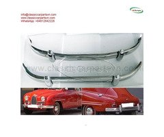 Saab 93 (1956-1959) bumpers full set new by stainless steel