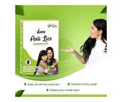 Anti Lice Shampoo and Oil For Kids With Natural Ingredients - Pack of 3