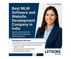 Top MLM Software And Website Development Company – Free Live Demo Available