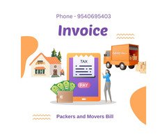 100% Original GST Packers and Movers Bill for Claim Delhi