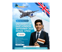 "Shape Your Future – Study at the University of East London with EduNexus Globe"