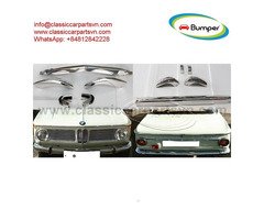 BMW 2002 bumpers (1968-1971) by stainless steel new