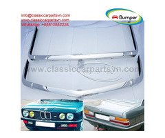 BMW E28 bumpers full set new (1982 – 1988) by stainless steel new