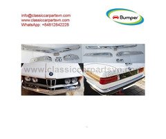 BMW E21 bumpers full set new (1975-1983) by stainless steel new