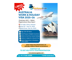 Live, Work, and Travel in Australia with a Work and Holiday Visa