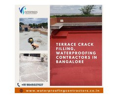 Terrace Crack Filling Waterproofing Contractors in Bangalore
