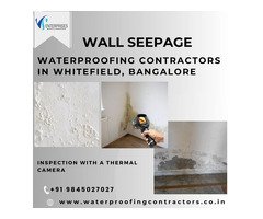 Wall Seepage Waterproofing Contractors in Whitefield, Bangalore