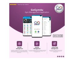 GoGym4U - The Ultimate Gym Management Mobile App for Fitness Clubs and Gym Owners