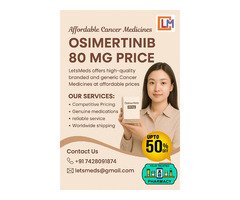 Order indian Osimertinib 80 mg Tablet Price in Manila, Cebu, Davao