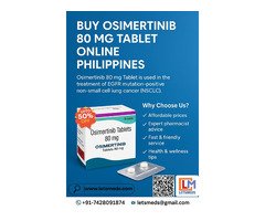 Buy Affordable Osimertinib 80 mg Tablet Online in the Philippines