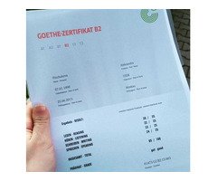 WHERE TO APPLY B1 GOETHE GERMAN LANGUAGE TEST IN UAE-WhatsApp(+371 204 33160)Buy Goethe B1-Zertifik