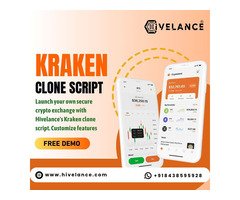 Kraken Clone Script - Launch Your Crypto Exchange at Low Cost