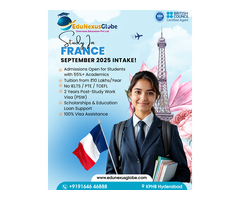 Study in France – Admissions Open for September 2025 Intake!