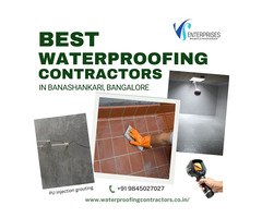 Best Waterproofing contractors in Banashankari, Bangalore