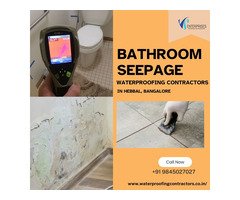 Bathroom Seepage Waterproofing Contractors in Hebbal, Bangalore
