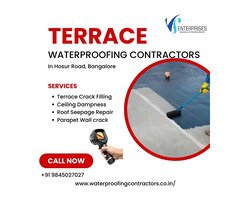 Terrace Waterproofing Contractors in Hosur Road, Bangalore