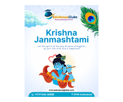 EduNexus Globe Wishes You a Blessed Krishna Janmashtami