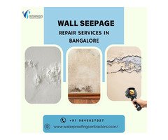 Wall Seepage Repair Services in Bangalore