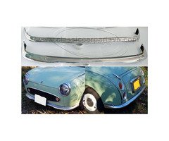 Nissan Figaro Bumpers year 1991 by stainless steel new