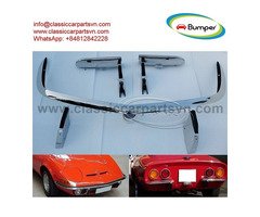 Opel GT (1968–1973) bumpers by stainless steel new