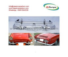 Renault Caravelle and Floride, coupé and cabrio (1958-1968) bumpers with over riders
