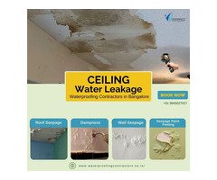 Ceiling Water Leakage Waterproofing Contractors in Bangalore