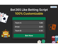 Bet365 Like Betting Script – 100% Customizable