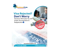 Visa Rejected? We’ve Got You Covered for a Successful Reapplication with EduNexus Globe