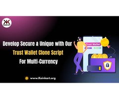 Develop Secure & Unique with Our Trust Wallet Clone Script For Multi-Currency