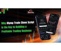 Bidbits offers the Olymp Trade Clone Script, a fully customizable and secure trading platform design