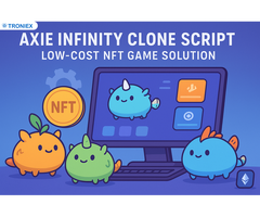 Axie Infinity Clone Script – Low-Cost NFT Game Solution