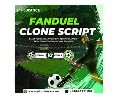 Launch Next-Gen Fantasy Sportsbook Platform with FanDuel Clone Script