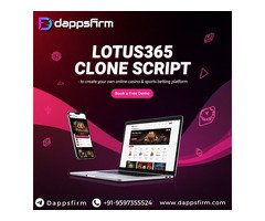 Affordable Lotus365 Clone Script – Quick Launch Casino & Sports Betting Software