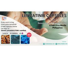 Lenvatinib Capsules E7080 Cost Online Philippines