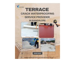Terrace Crack Filling Waterproofing in Electronic city, Bangalore