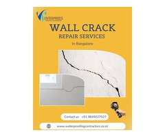 Wall Crack Repair Service in Bangalore