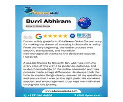 From Dream to Reality: Abhiram's Australian Success Story