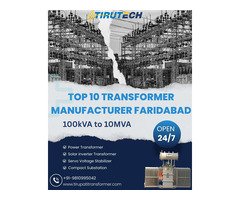 Top 10 Transformer Manufacturer Faridabad | Transformer Manufacturer Company Delhi NCR