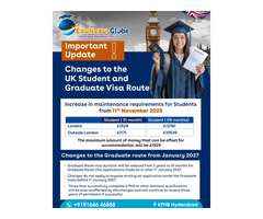 Important Update: Changes to the UK Student and Graduate Visa Route – With EduNexus Globe