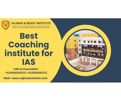 Best Coaching Institute for IAS – Vajirao and Reddy IAS Institute