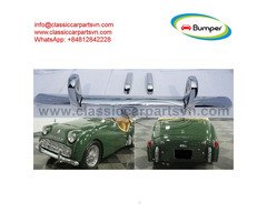 Triumph TR3A (1957–1962) bumpers by stainless steel new
