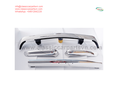 Triumph TR6 (1974-1976) bumpers without license plate shield