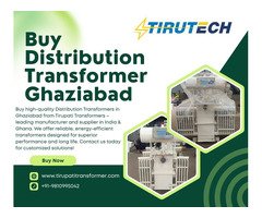 Buy Distribution Transformer Ghaziabad | Distribution Transformer Manufacturers & Suppliers