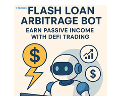 Flash Loan Arbitrage Bot – Earn Passive Income with DeFi Trading