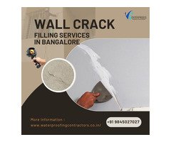 Wall Crack Filling Service in Bangalore