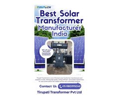 Best Solar Transformer Manufacturer India | Solar Transformer Price Delhi NCR